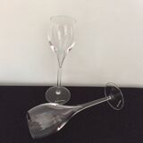 Set of 2 flutes to champage veuve cliquot