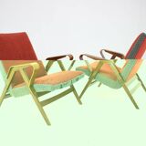 1960s Pair of Tatra Armchairs, Czechoslovakia