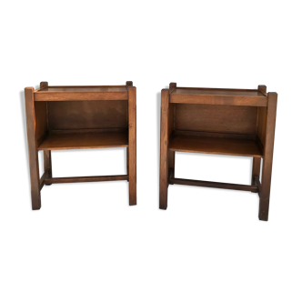 Pair of vintage bedside tables
