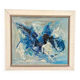 Original Mid Century Swedish Oil On Canvas – “Strummer” By Bo Westberg – Vintage & Framed 70 × 60 Cm
