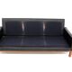 Scandinavian 3-seater leather sofa, Ulferts, Sweden, 1960