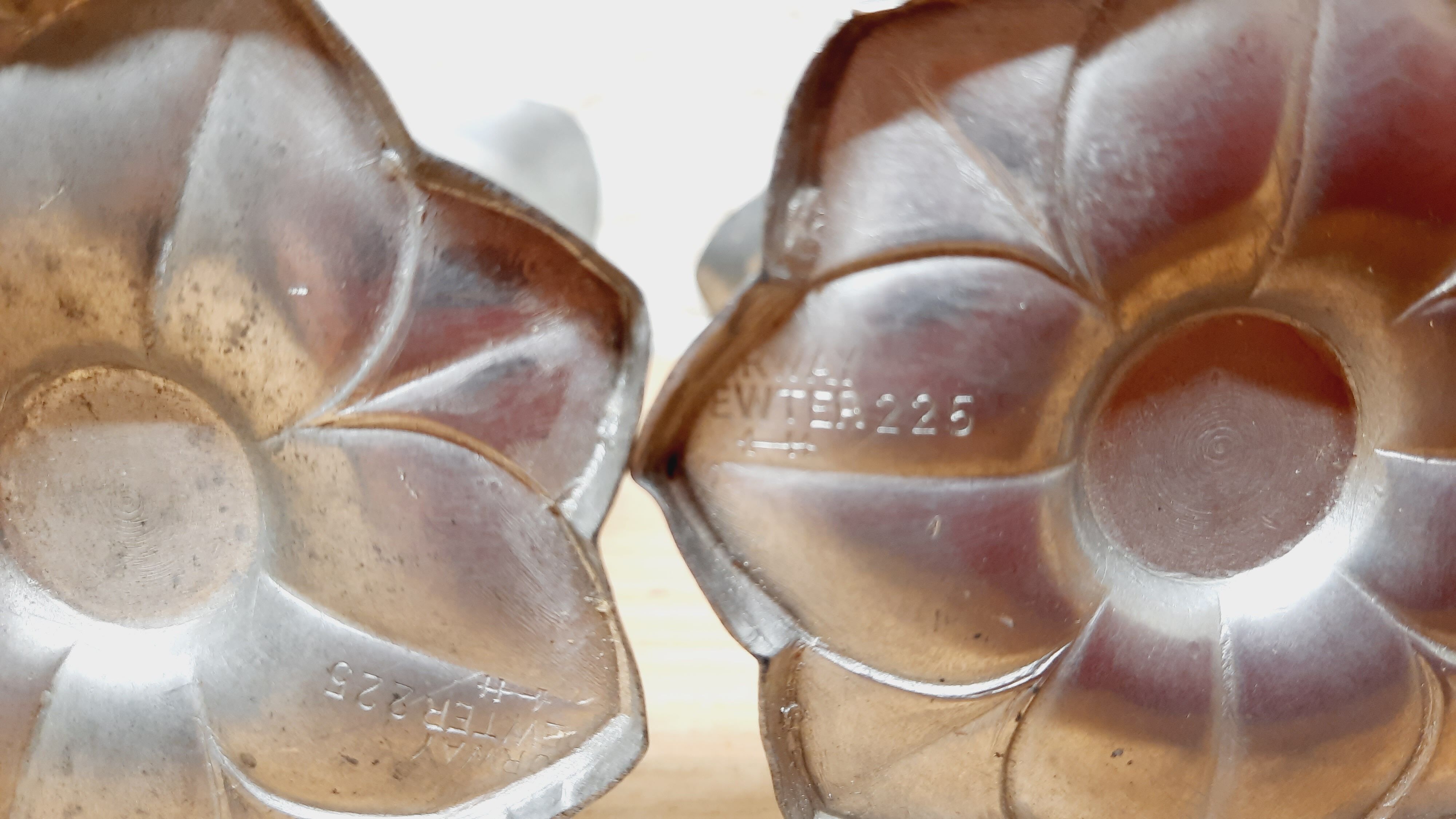 Paire bougeoirs scandinaves