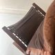 Fauteuil scandinave en cuir cognac "Siesta" par Ingmar Relling pour Westnofa 1960