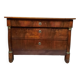 Commode empire en plaquage d acajou