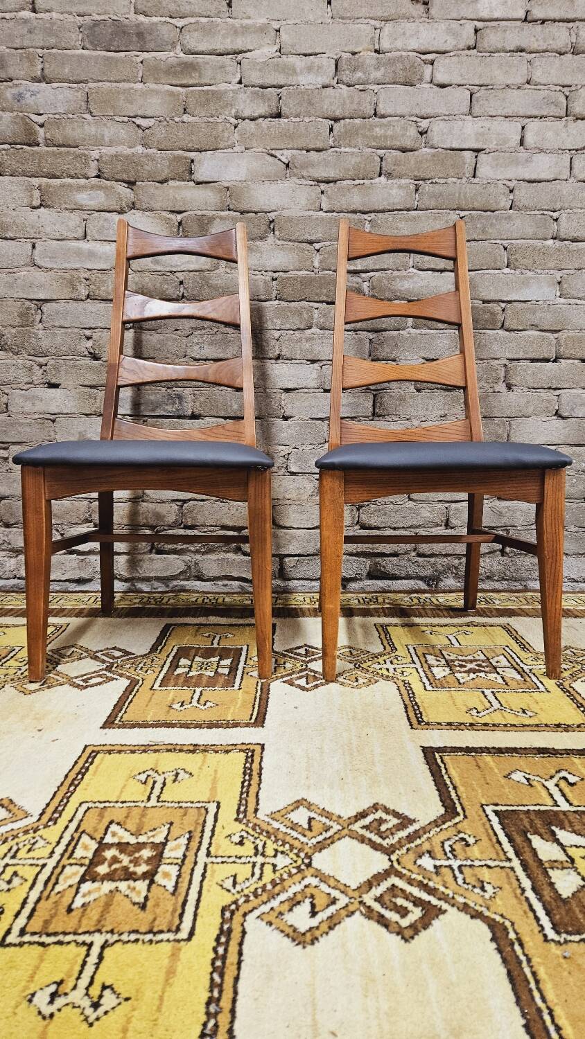 Pair of Scandinavian chairs 1970