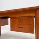 1960s vintage mid-century Danish design teak writing desk