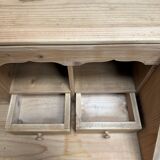 Commode anglaise, scriban en pin