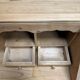 English pine chest of drawers