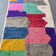 Traditional Moroccan wool rug 3 x 2 m