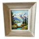 Oil Painting on Panel Vintage Signed CLAUDE SARGUE Landscape 2
