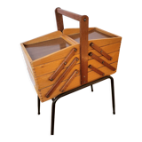 Vintage worker metal base