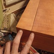 Hairdresser, vintage Monpoix extra desk for TV stand