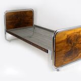 Lits en acier tubulaire Bauhaus, années 1940, lot de 2