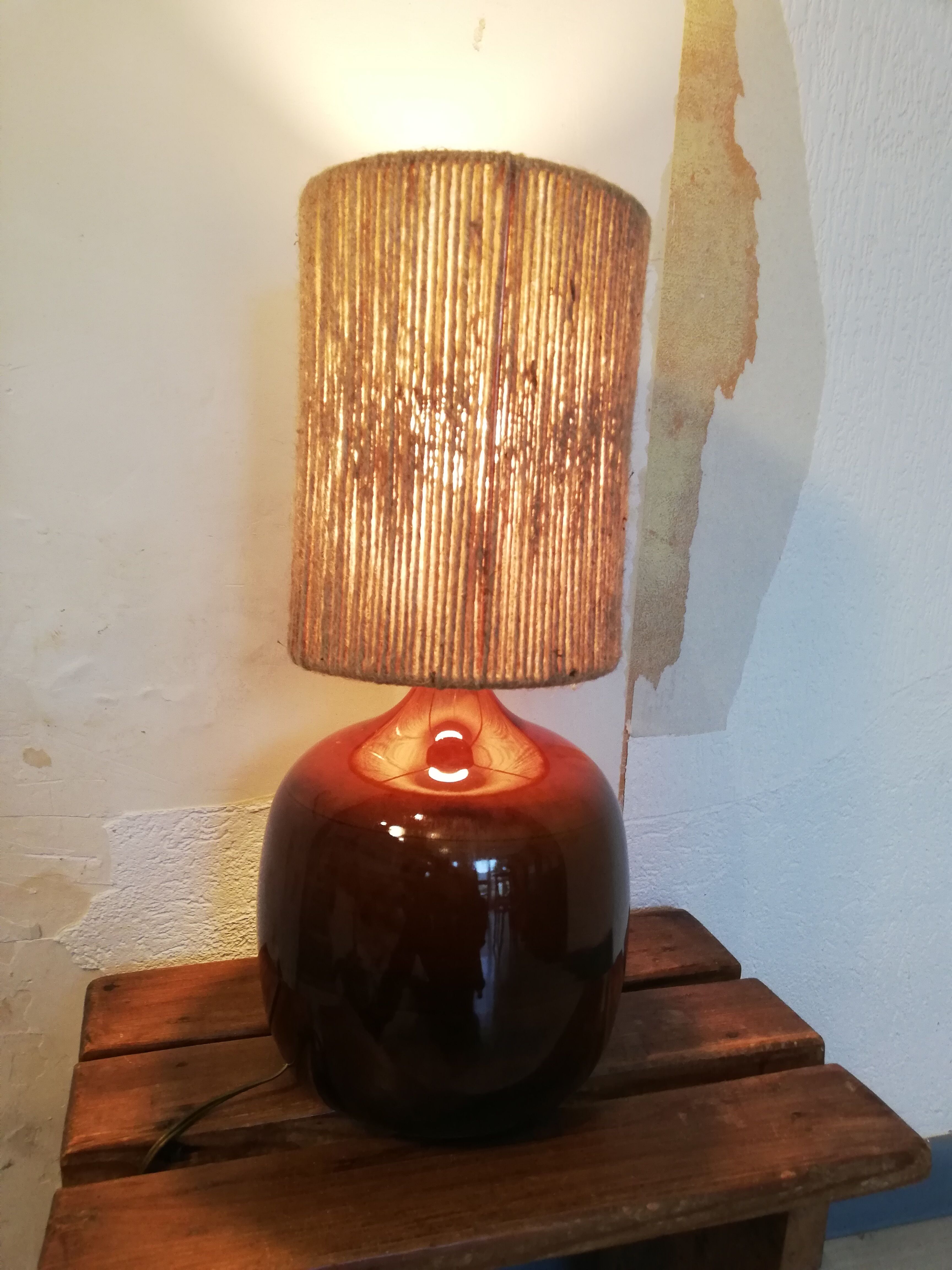 Vintage ceramic lamp