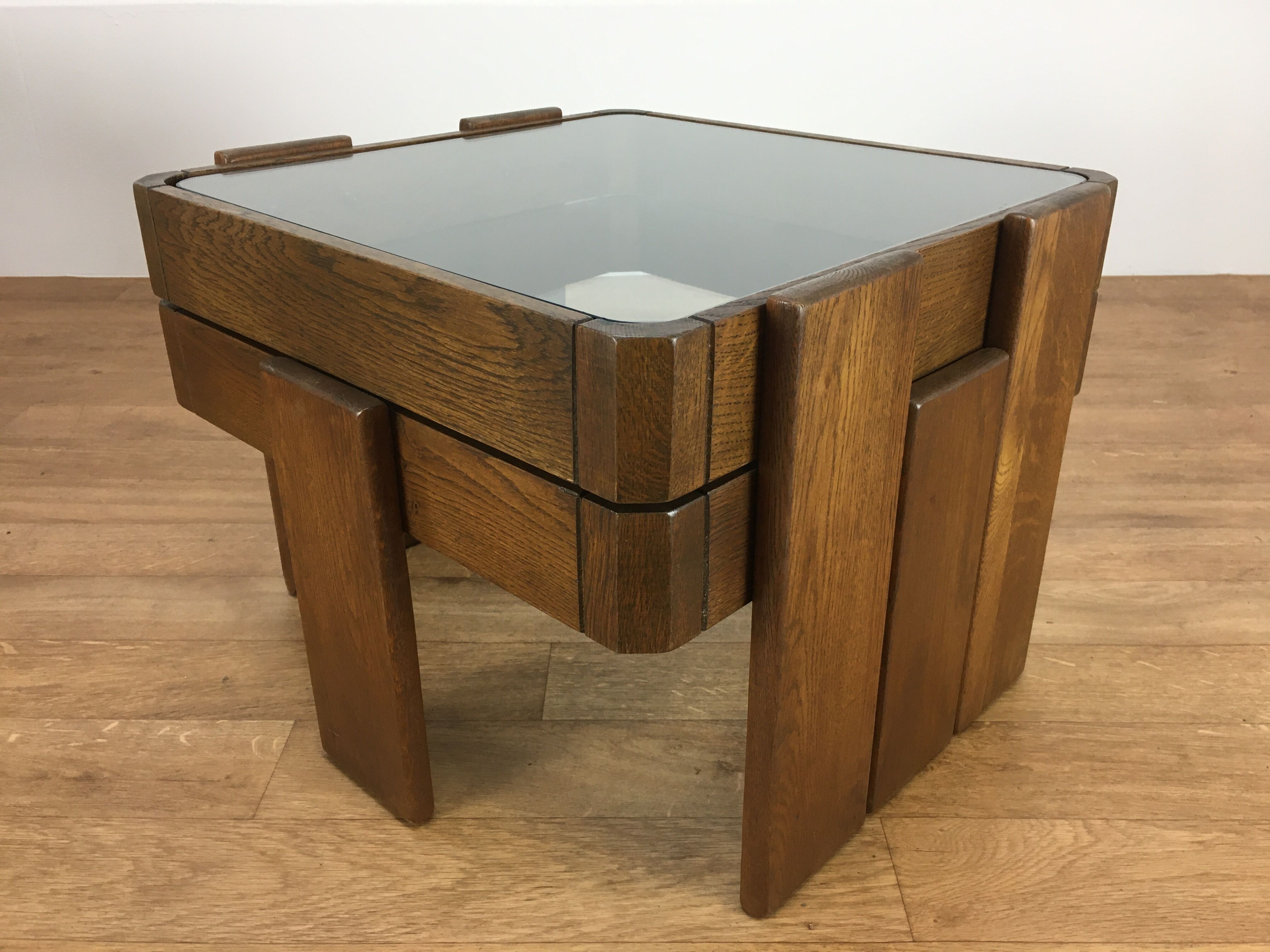 3 trundle tables by Gianfranco Frattini 1960, Italian design