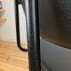 Airborne chair, Carolina Prefacto, 1950, metal and black skai