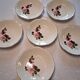6 deep plates from Gien model "Chinon" in very good condition.