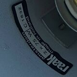 Wall lamp n1 Sconce Fuga XXL 60cm Aluminum Raak Komulainen 1970