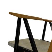 Fauteuil vintage Palais De Tokyo par Zwager Ermeloo, design 1950