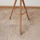 Handcrafted floor lamp in rope from the 60s and 70s