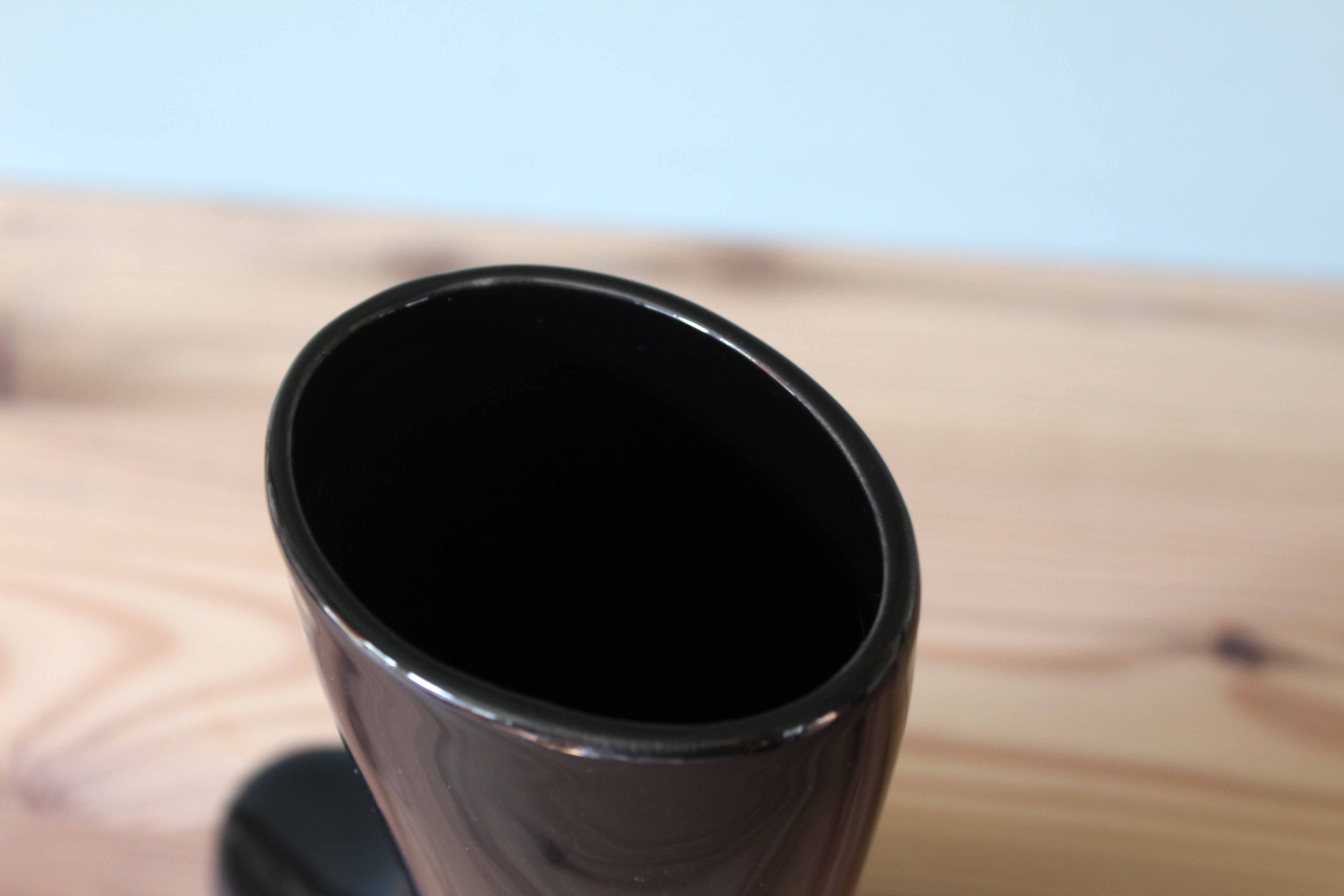 Vase vintage en céramique forme de botte