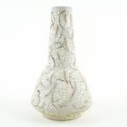 Large ceramic vase with textured glaze, Danish studio pottery, 1970s
