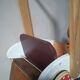 Wooden cart on wheels