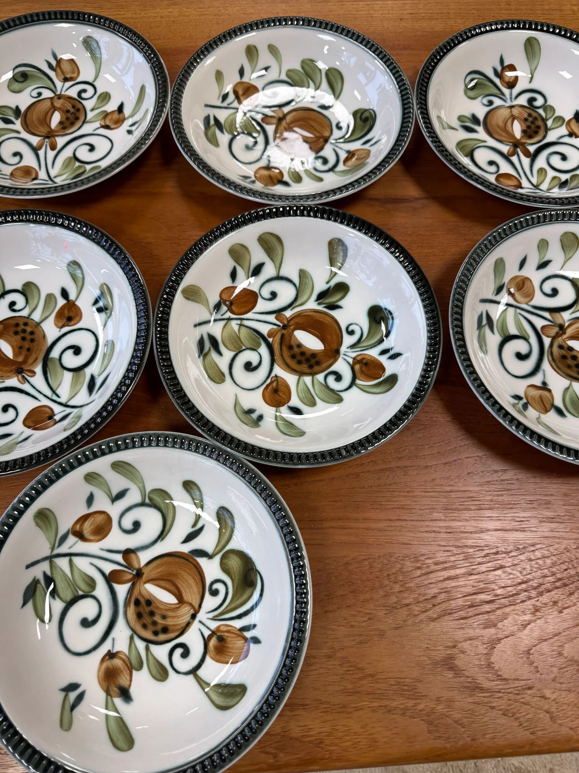 Boch La Louvière deep plates