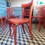 Lot 6 bistro chairs