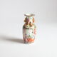 Famille rose medallion porcelain vase, early 20th century.