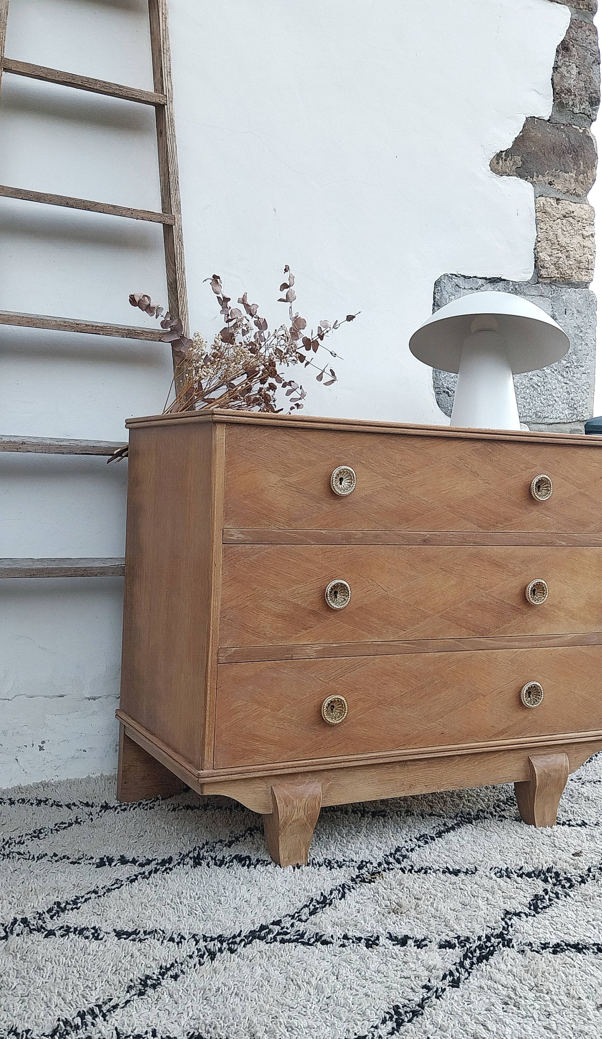 art deco chest of drawers