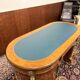 Antique French Louis XIV Oval Writing Desk