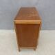 commode vintage en bois pieds compas