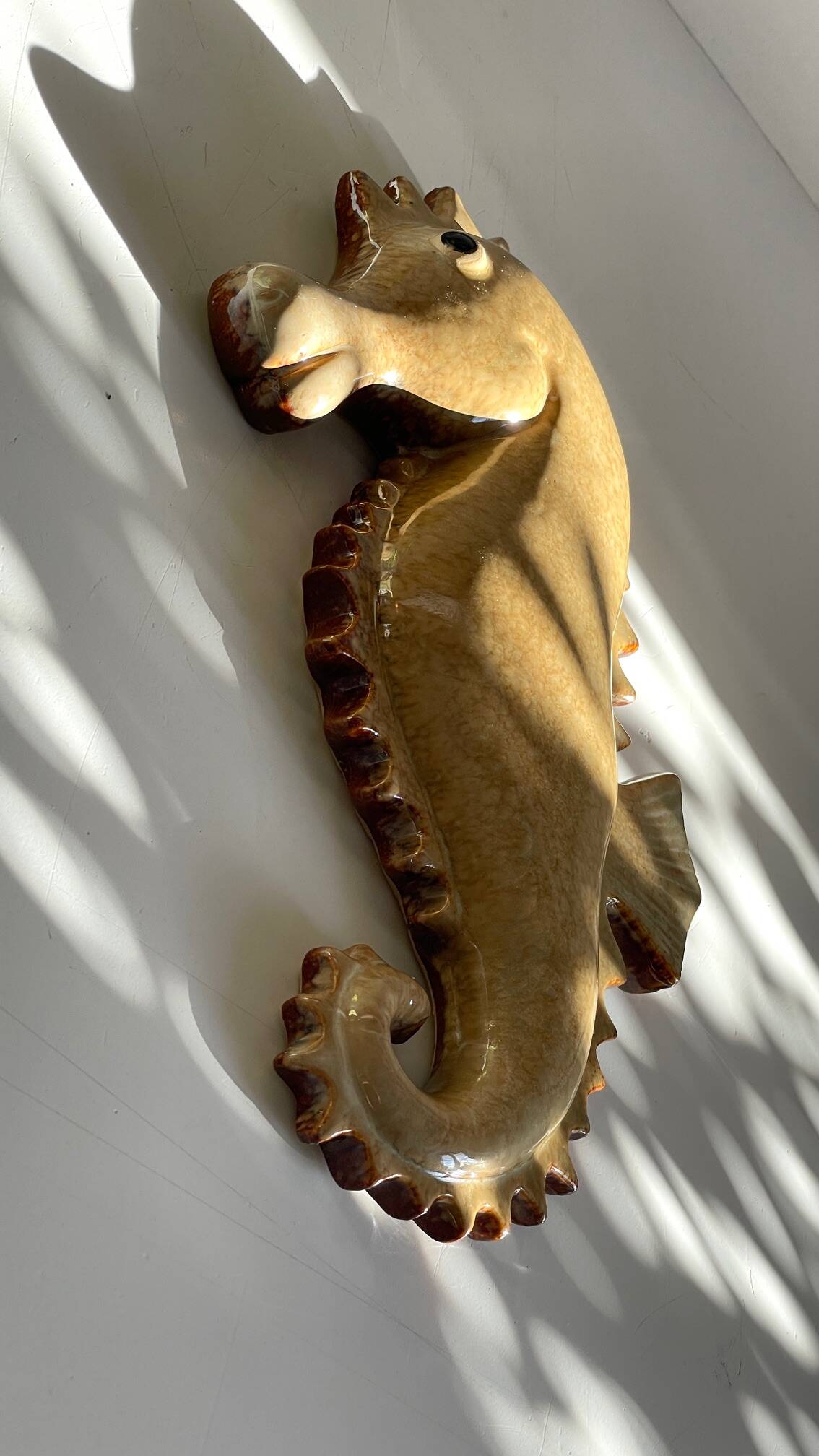 SEAHORSE Ceramic Wall Hanging VINTAGE