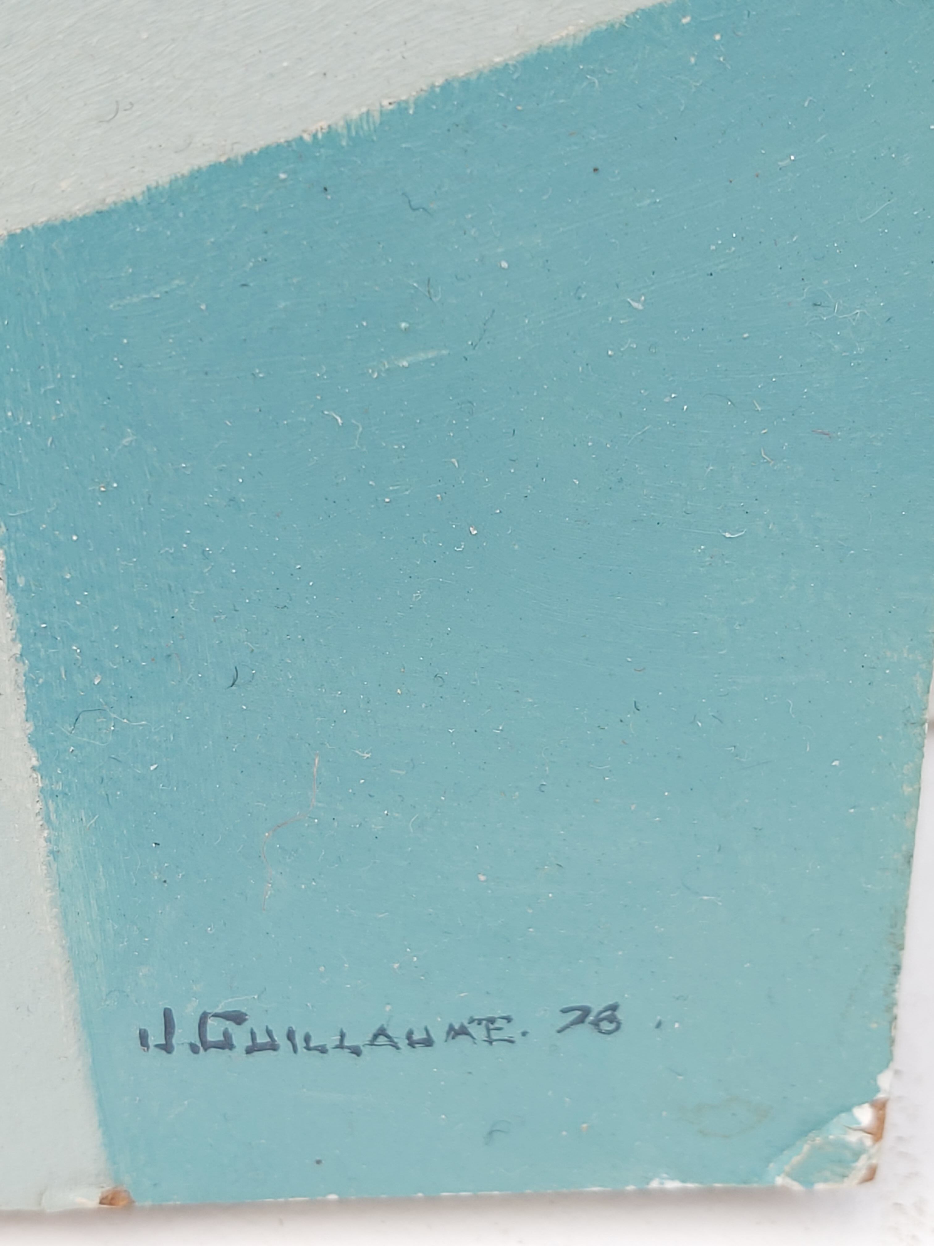 Oil on Jean Guillaume's panel
