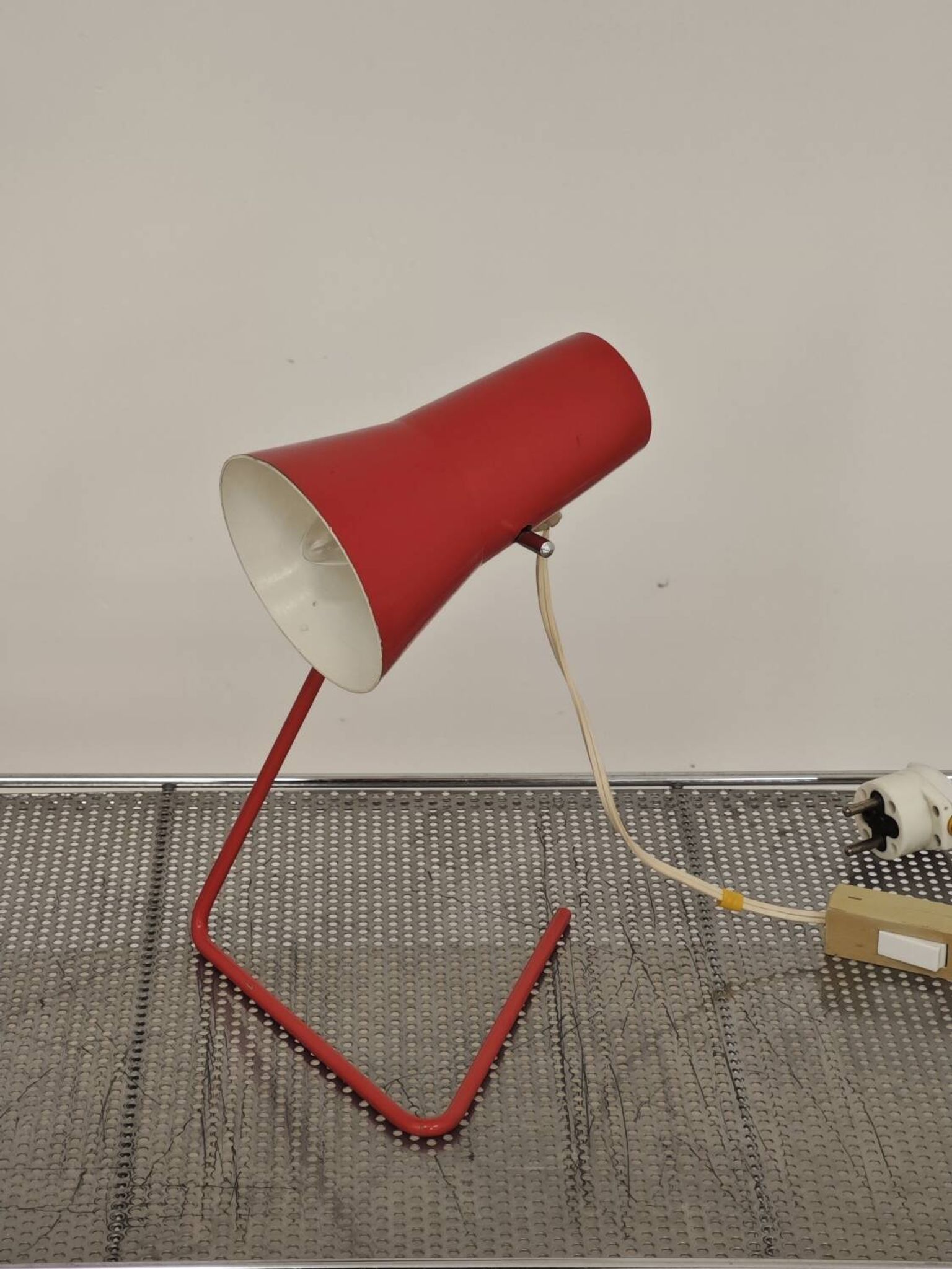 Eastern European lamp for Drupol by Josef Hurka. 1960