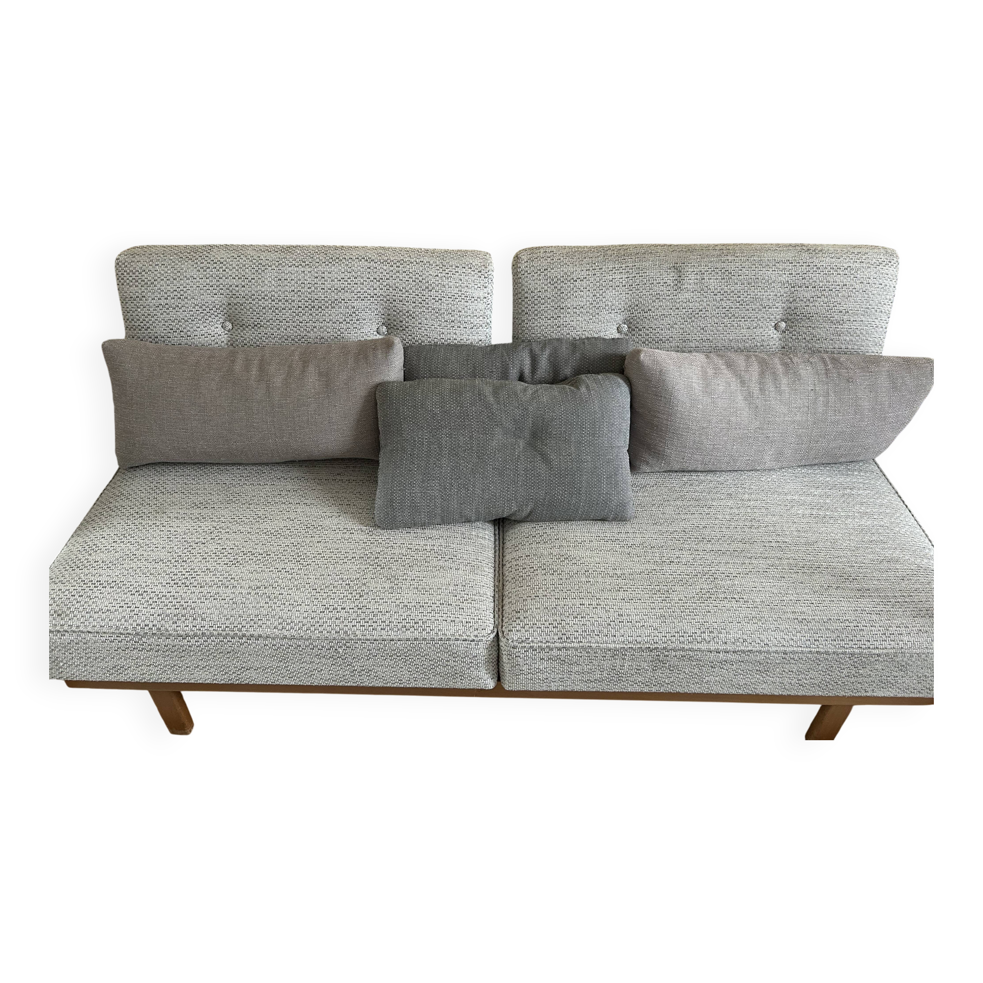 Daubes Stella Knoll - retapissé kvadrat gris