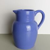 Lavender blue ceramic pitcher
