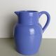 Lavender blue ceramic pitcher