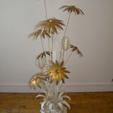 Vintage floral floor lamp Hans Kogl