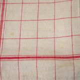 Lot of 2 monogrammed tea towels