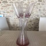 Set of 6 champagne flutes