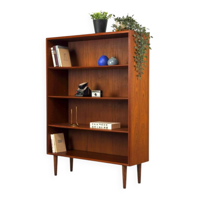 Danish Teak Bookcase by Børge Mogensen for Søborg, 1960s