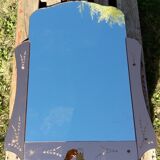 Venetian art deco mirror 102 x 76 cm