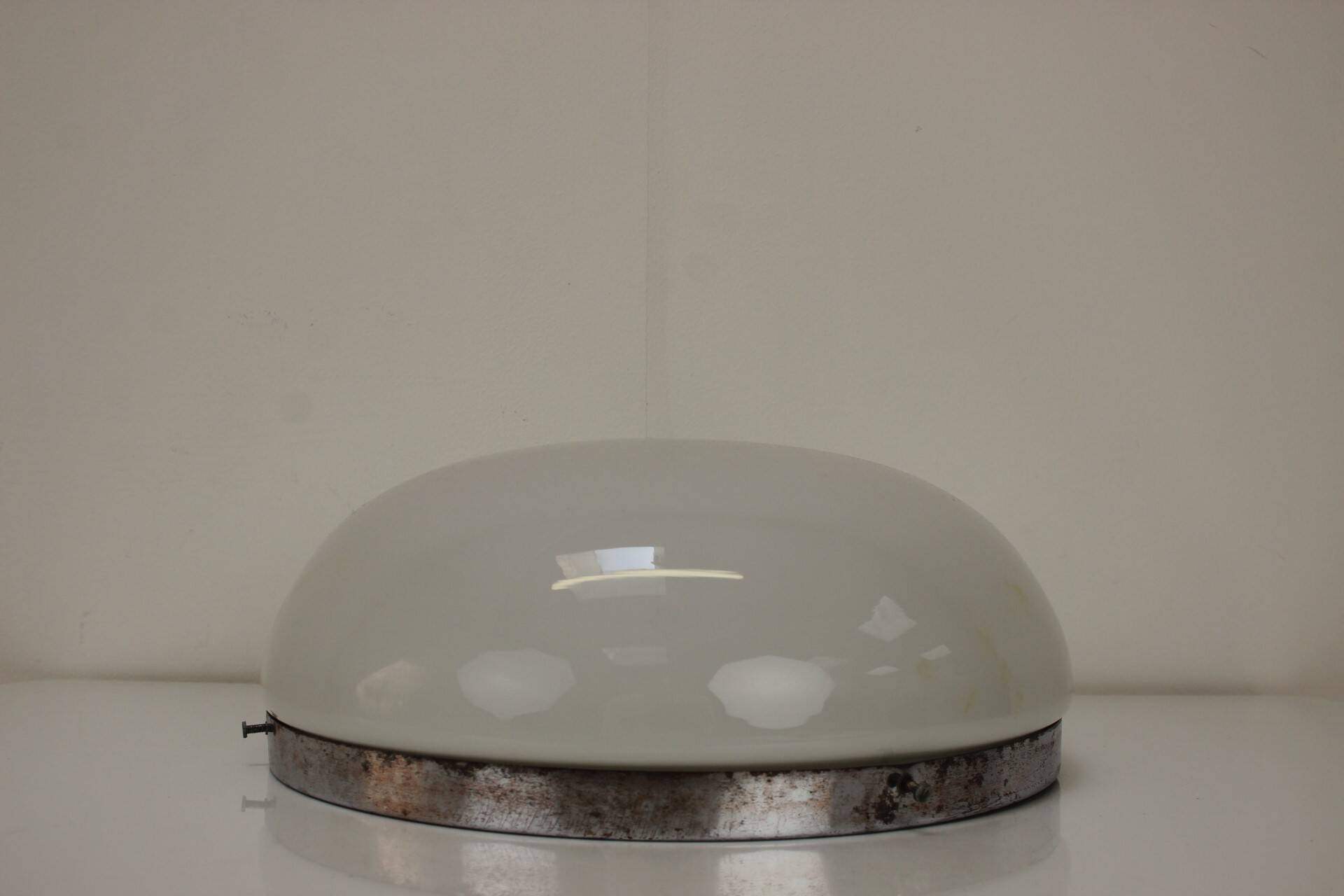 Big Rare Bauhaus Ceiling or Wall Lamp, 1940's, Germany