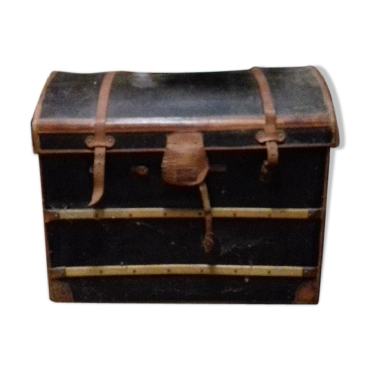 Curved travel trunk