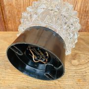 Applique murale ou plafonnier en verre vintage