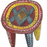 African nupe stool from nigeria