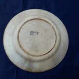Onnaing Mouzin diam earthenware plate 21.5 cm