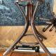 Baumann coat rack, swivelling parrot design from the 60s/70s in wood.